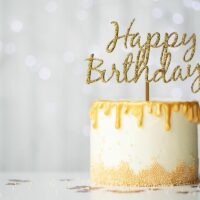 How To Create A Gold Drip Cake Effect