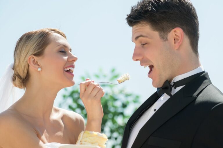 Why Do Couples Feed Each Other Wedding Cake?