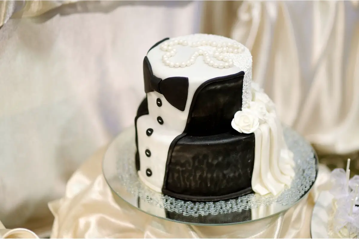 Black and White Wedding Decorations/black and White Birthday