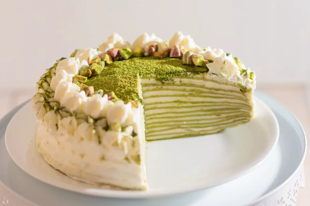 Matcha Coconut Mille Crepe Cake – Follow the River North